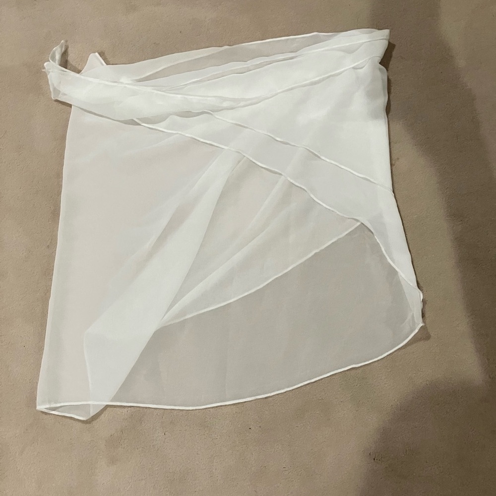 White Sarong Wrap